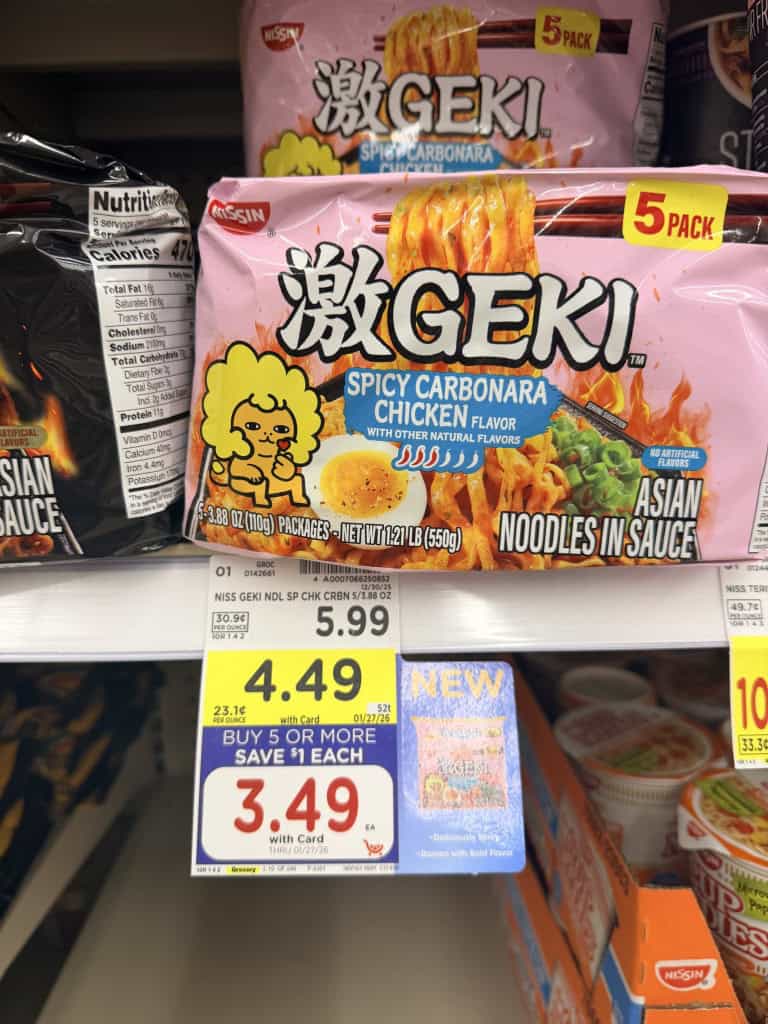Geki Ramen Kroger Shelf Image