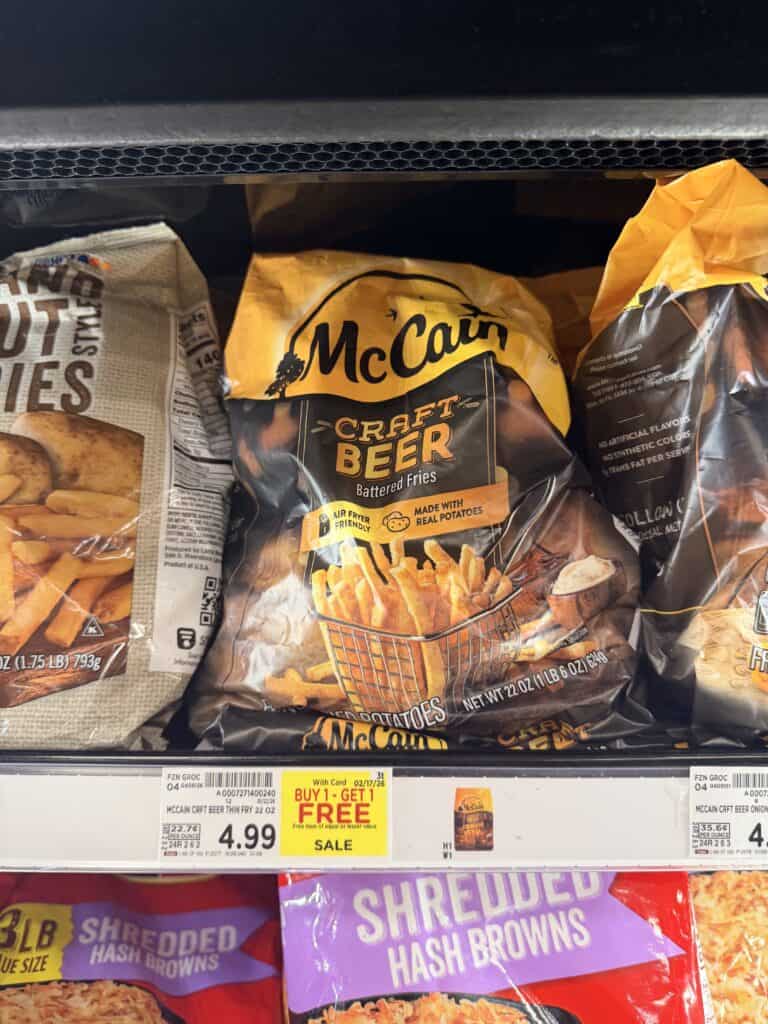 mccain fries kroger shelf image