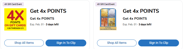 4x fuel points gift cards kroger4x fuel points gift cards kroger