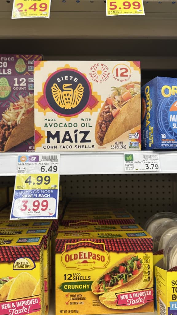 Siete Kroger Shelf Image