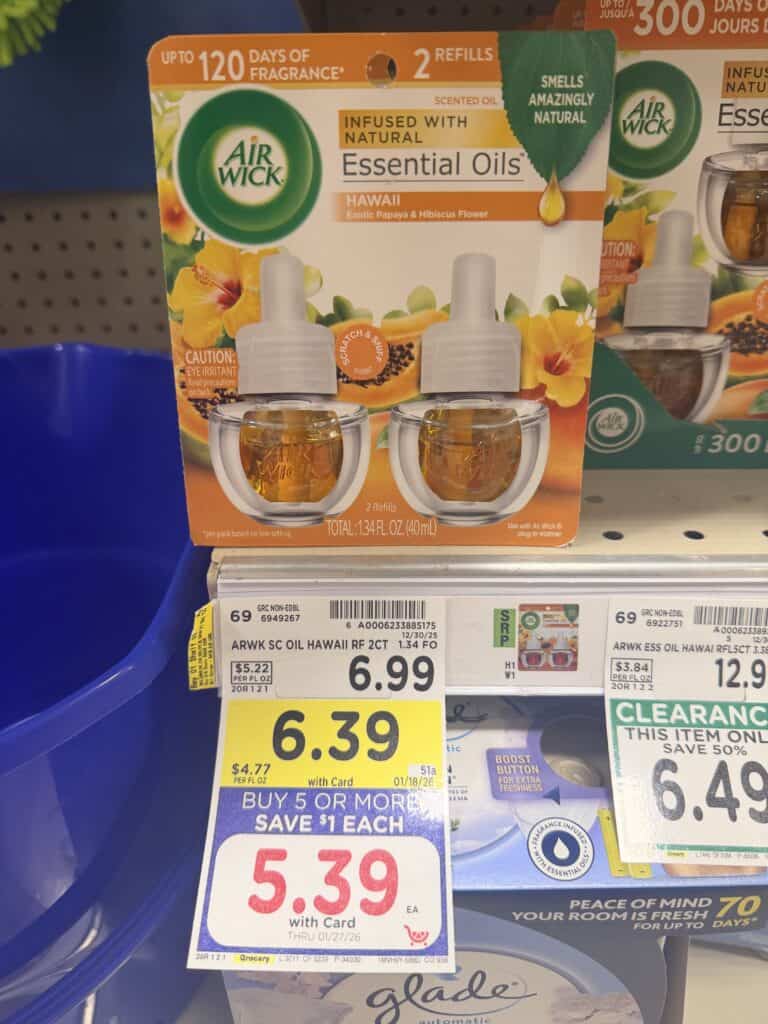 air wick refills kroger shelf image (1)