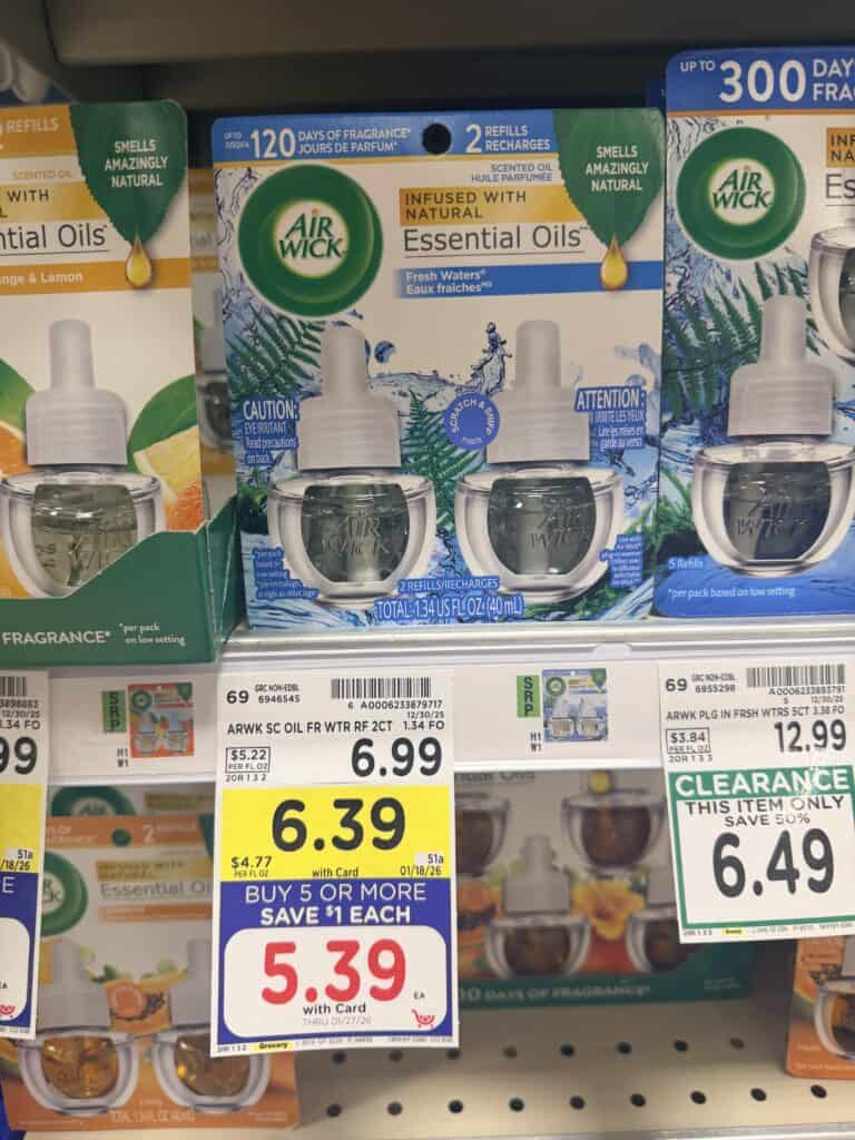 air wick refills kroger shelf image (1)