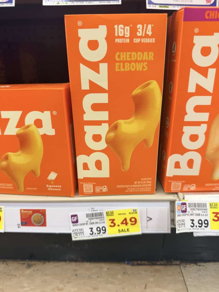 banza mac and cheese kroger shelf image (1)
