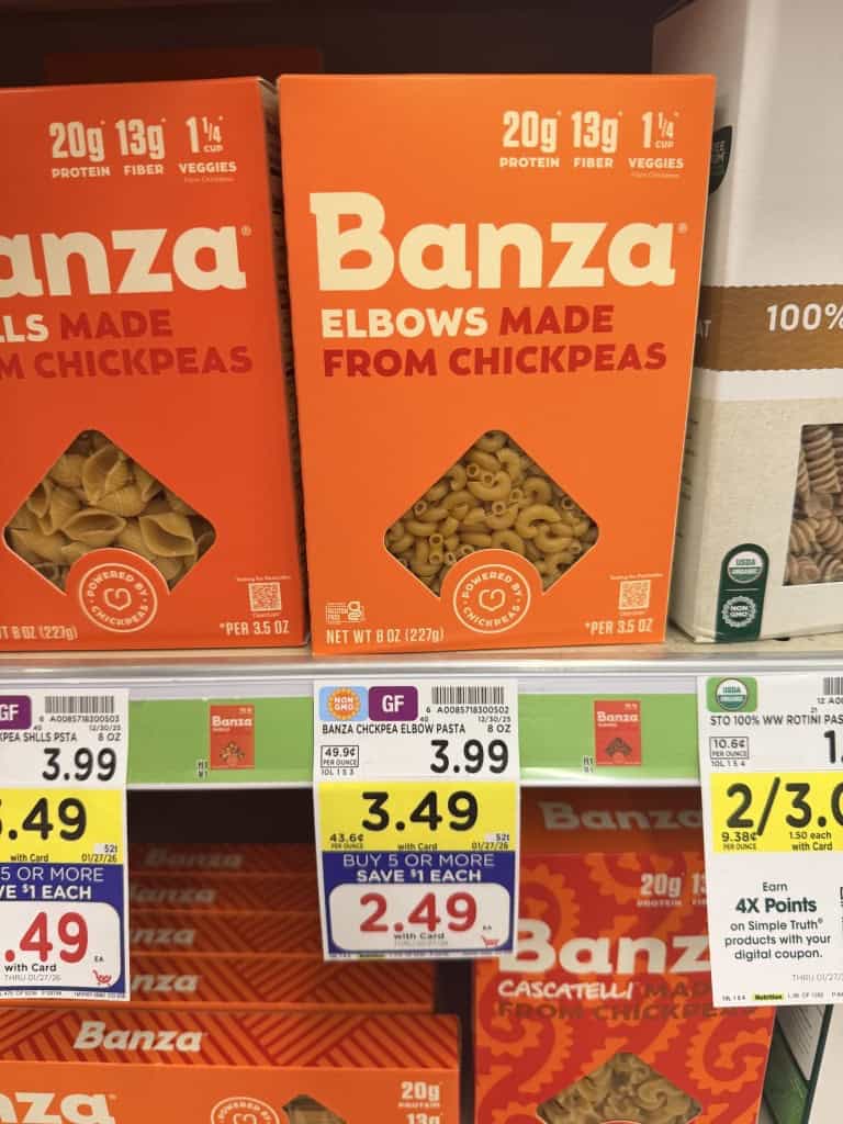 banza pasta kroger shelf image (1)