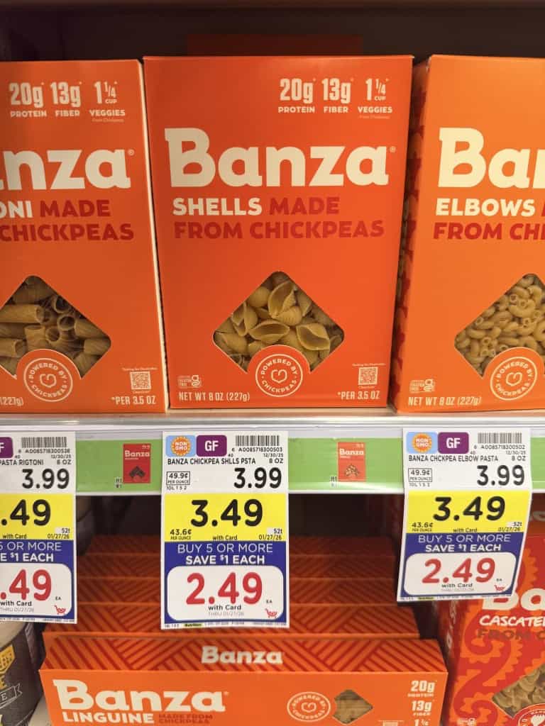 banza pasta kroger shelf image (1)