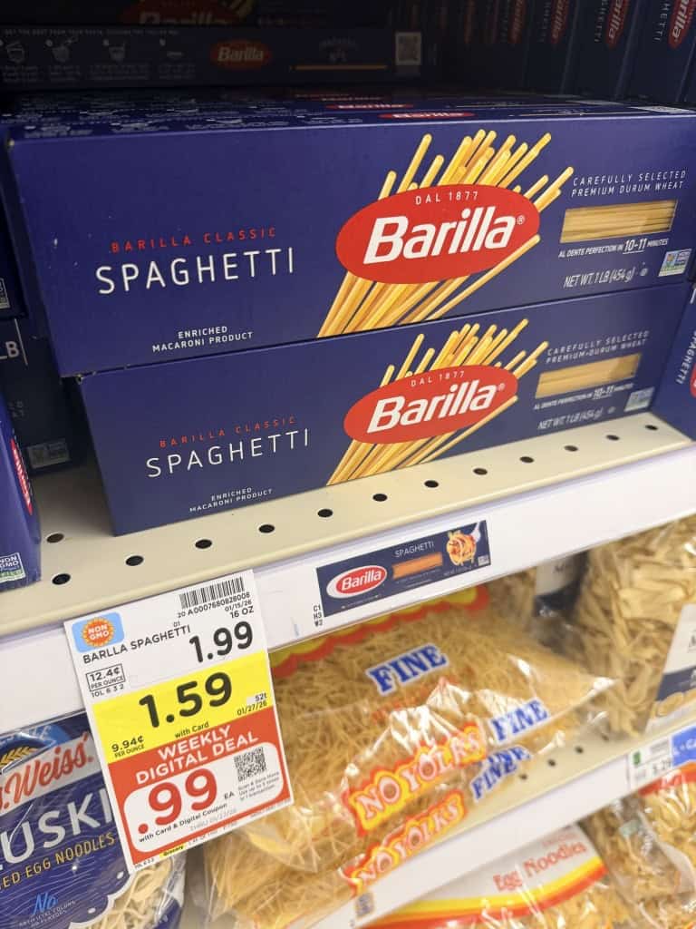 barilla pasta kroger shelf image (1)