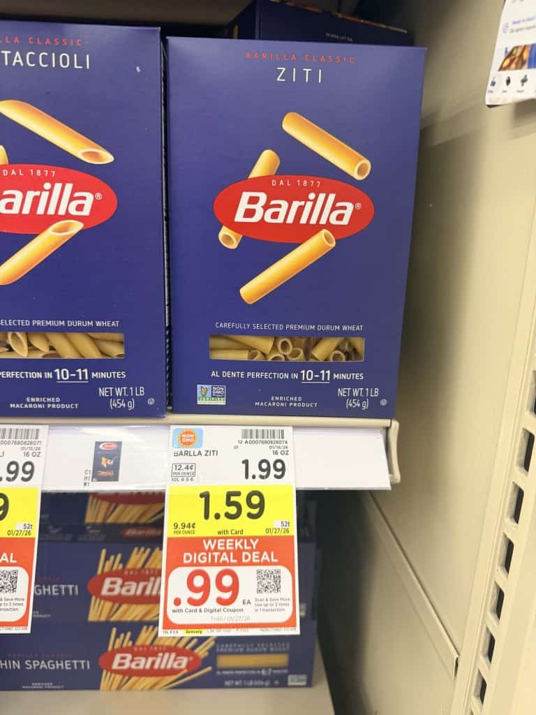 barilla pasta kroger shelf image (1)