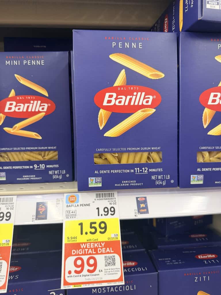 barilla pasta kroger shelf image (1)