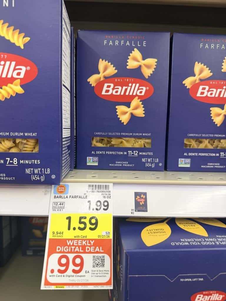 barilla pasta kroger shelf image (1)