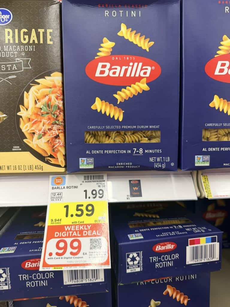 barilla pasta kroger shelf image (1)