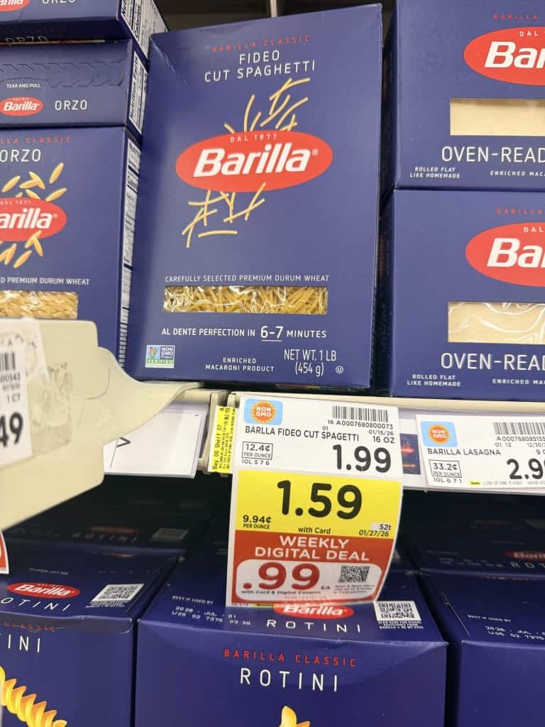 barilla pasta kroger shelf image (1)