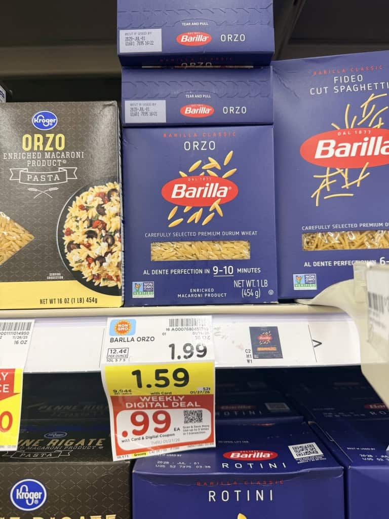 barilla pasta kroger shelf image (1)
