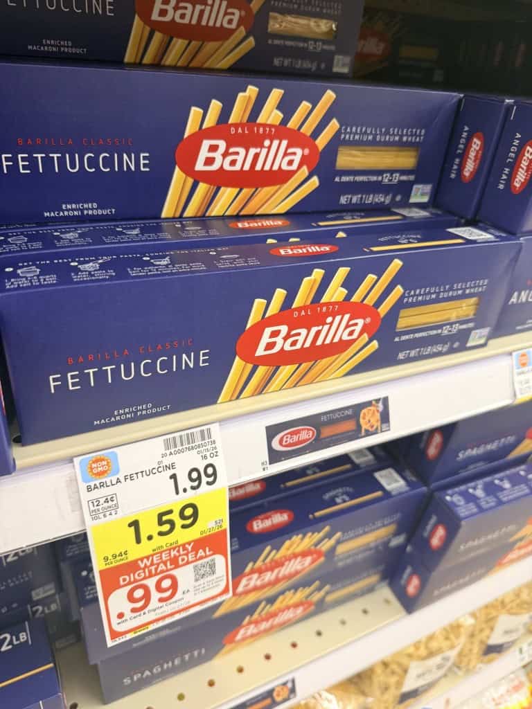 barilla pasta kroger shelf image (1)