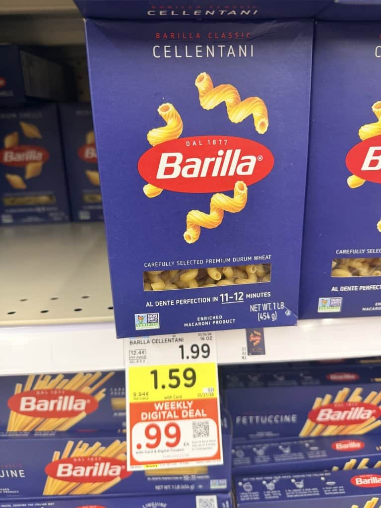 barilla pasta kroger shelf image (1)
