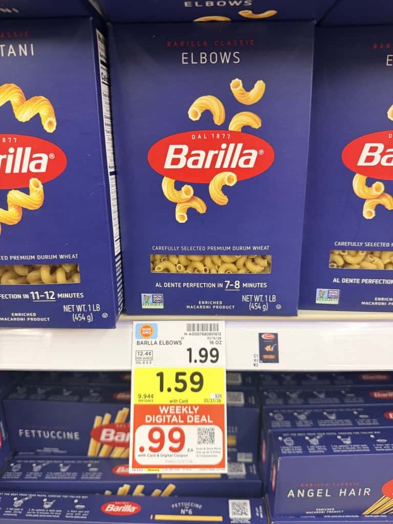 barilla pasta kroger shelf image (1)