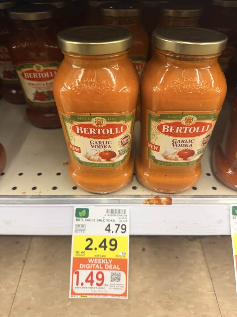 bertolli sauce kroger shelf image (1)