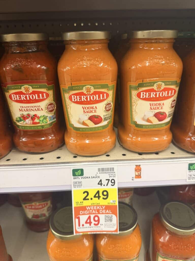 bertolli sauce kroger shelf image (1)