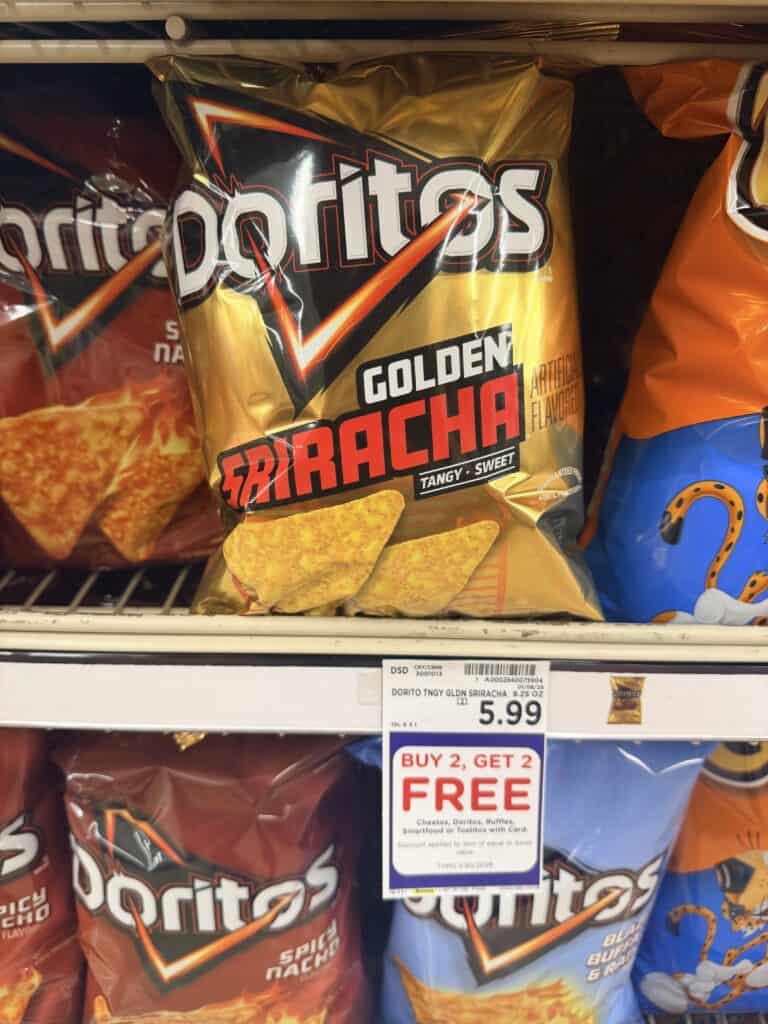 cheetos, ruffles, doritos kroger shelf image (1)