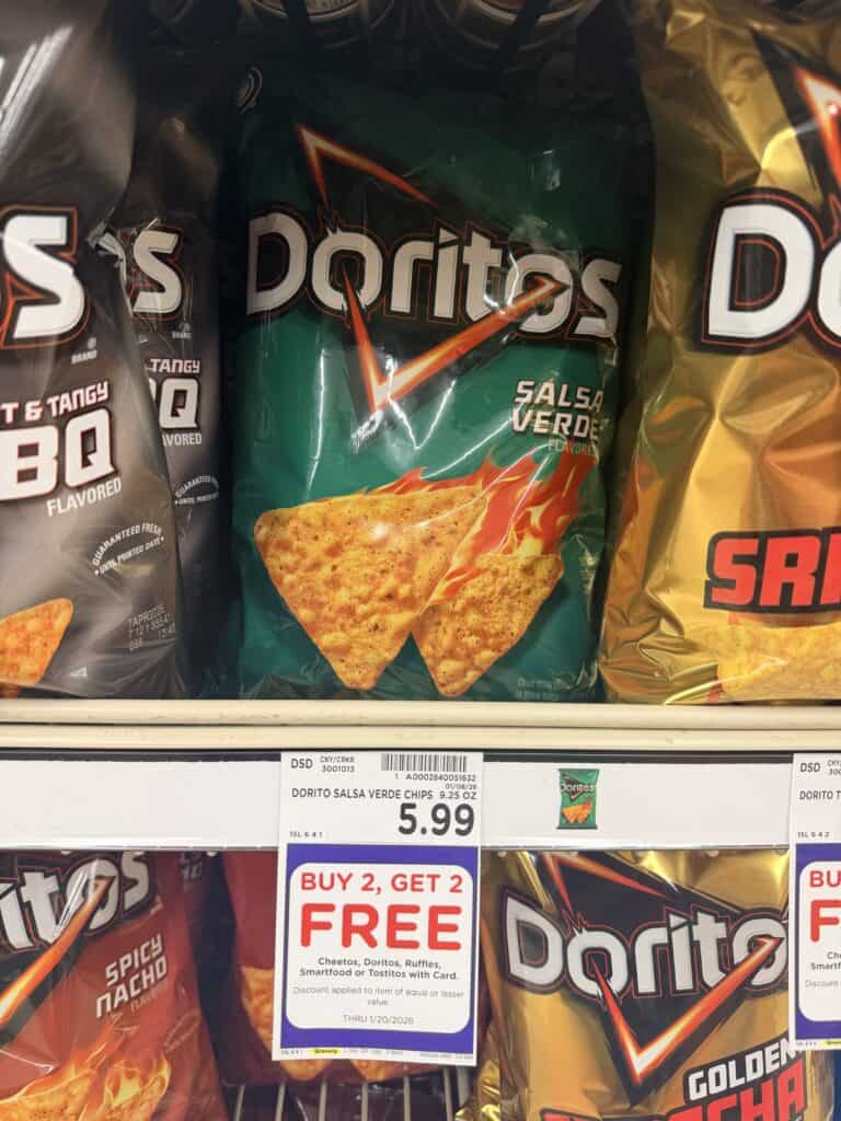cheetos, ruffles, doritos kroger shelf image (1)