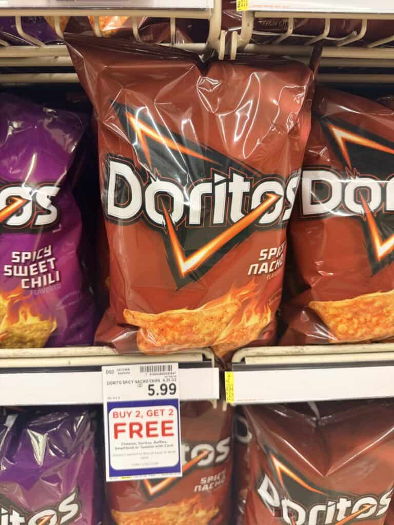 cheetos, ruffles, doritos kroger shelf image (1)
