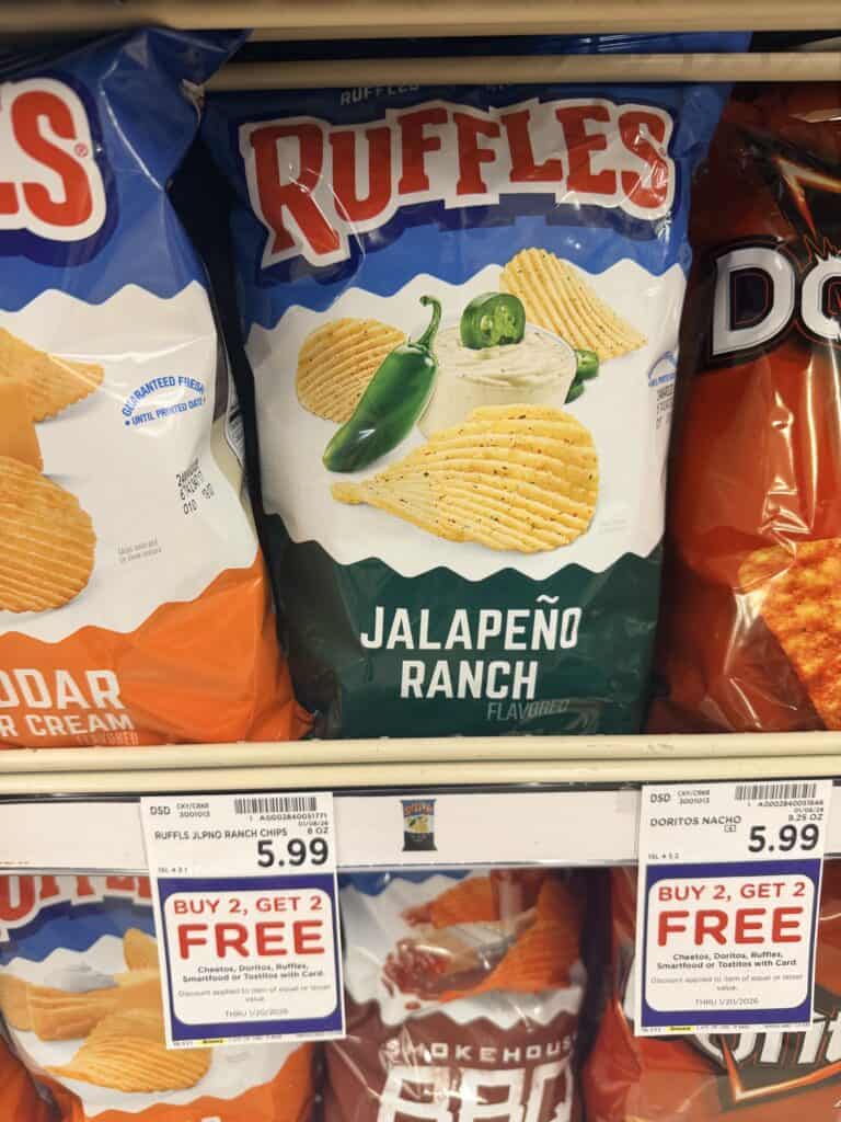 cheetos, ruffles, doritos kroger shelf image (1)