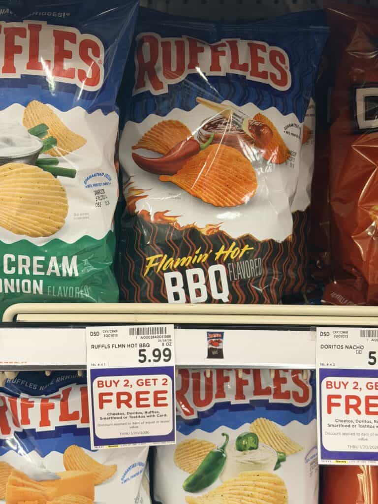 cheetos, ruffles, doritos kroger shelf image (1)