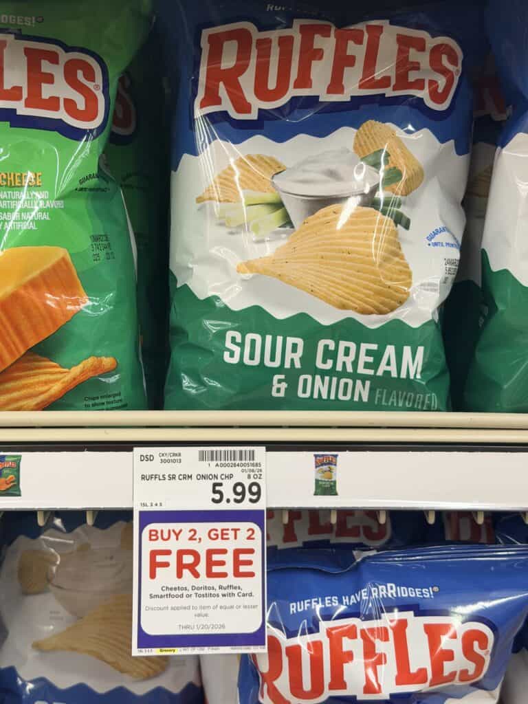 cheetos, ruffles, doritos kroger shelf image (1)