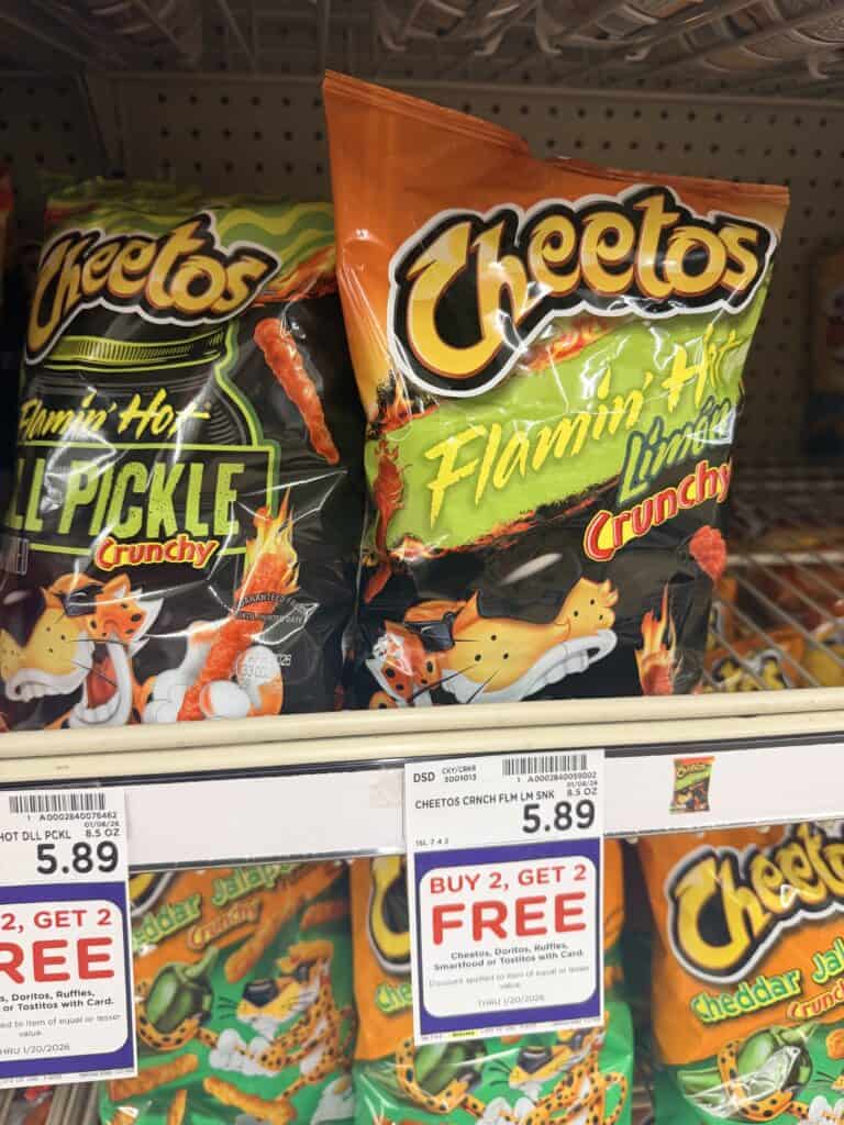 cheetos, ruffles, doritos kroger shelf image (1)