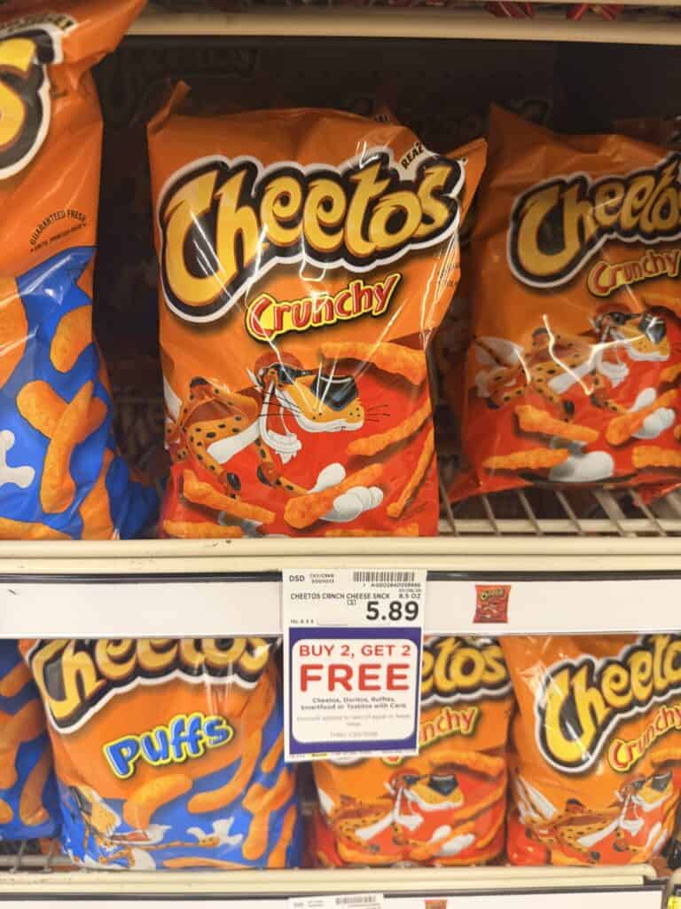 cheetos, ruffles, doritos kroger shelf image (1)