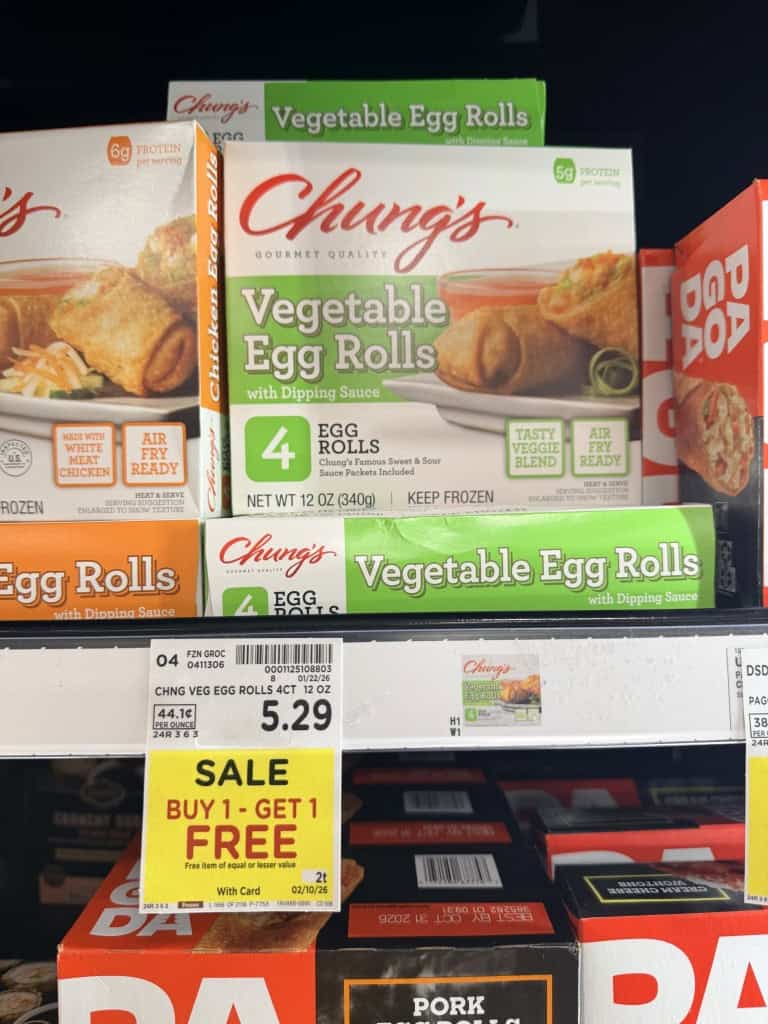 chung's egg rolls kroger shelf image (1)