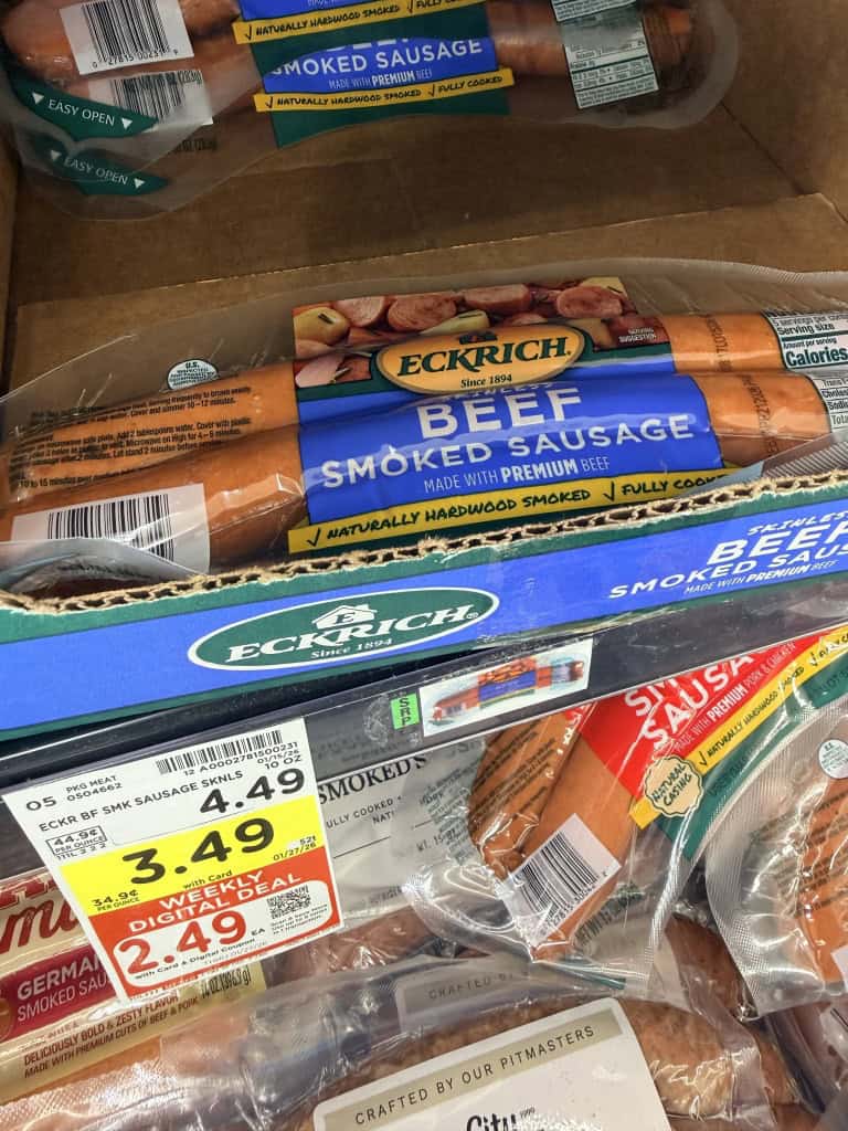 eckrich sausage kroger shelf image (1)