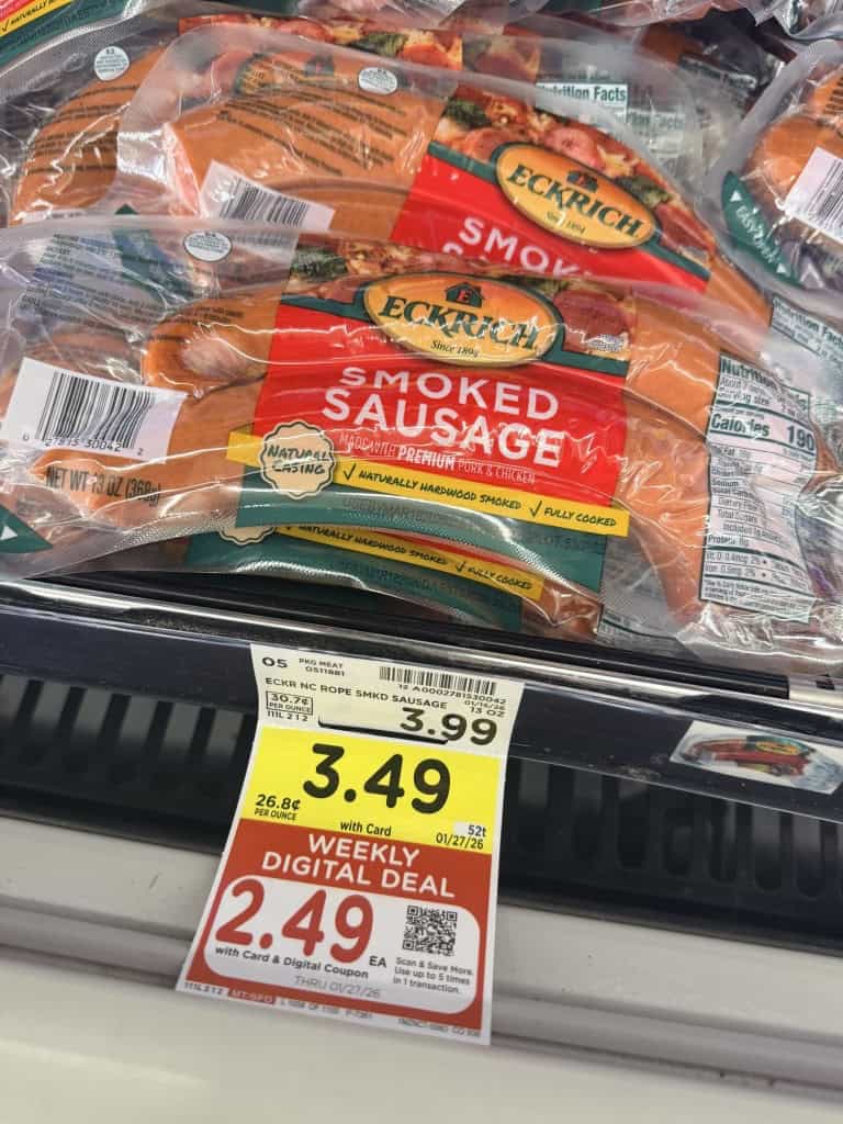 eckrich sausage kroger shelf image (1)