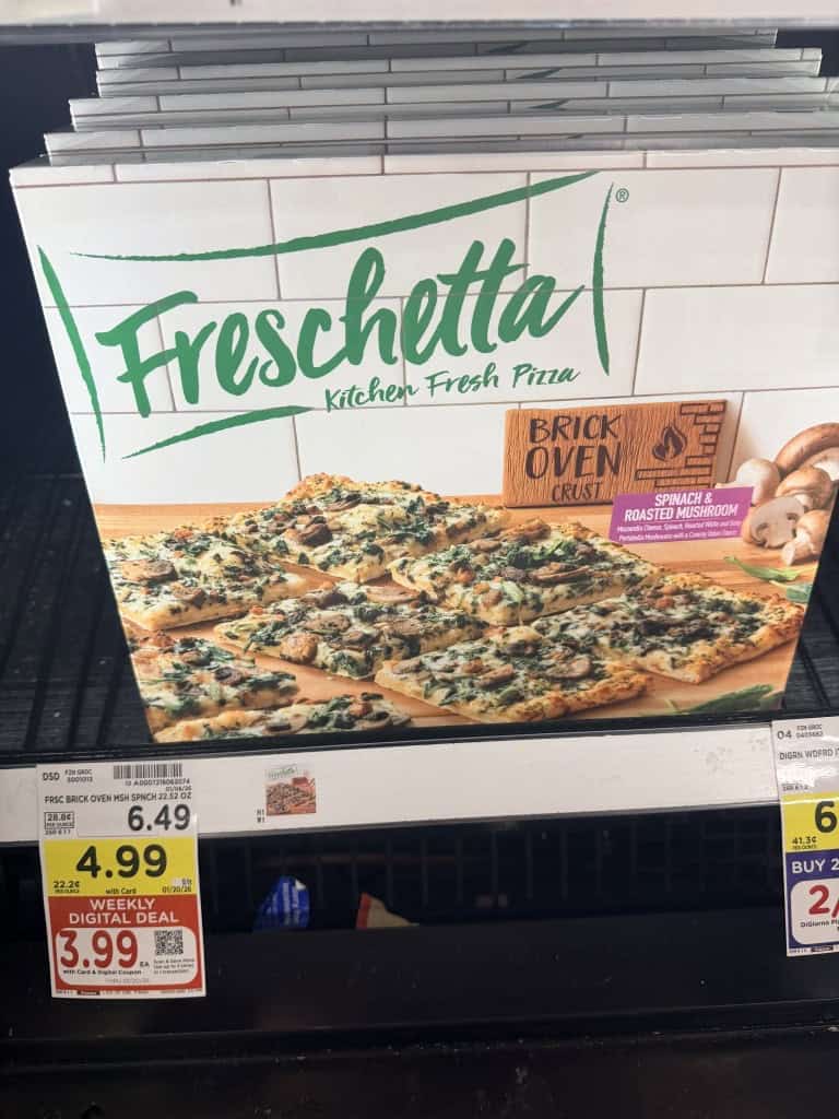 freschetta pizza kroger shelf image (11)