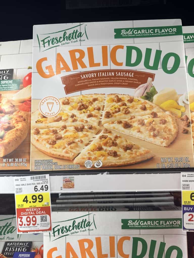freschetta pizza kroger shelf image (11)