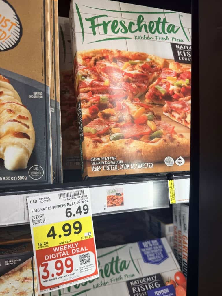freschetta pizza kroger shelf image (11)