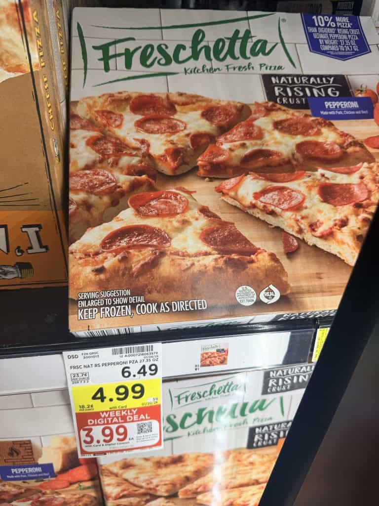 freschetta pizza kroger shelf image (11)