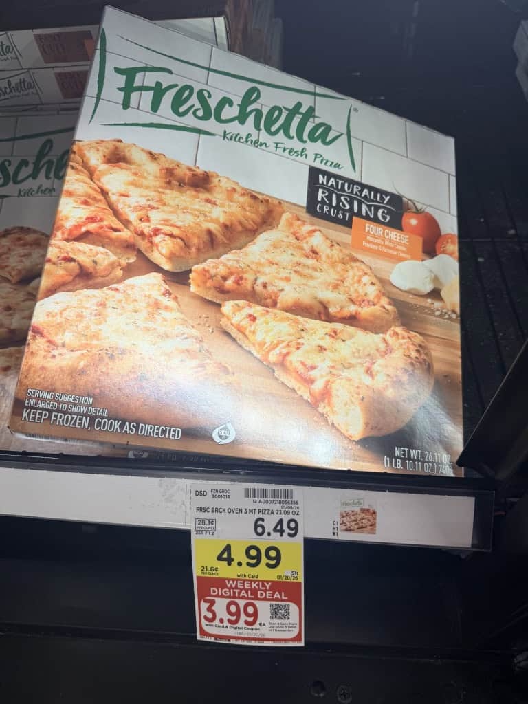 freschetta pizza kroger shelf image (11)
