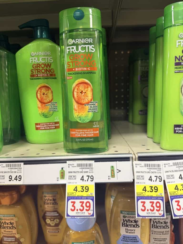 garnier fructis hair kroger shelf image (6)