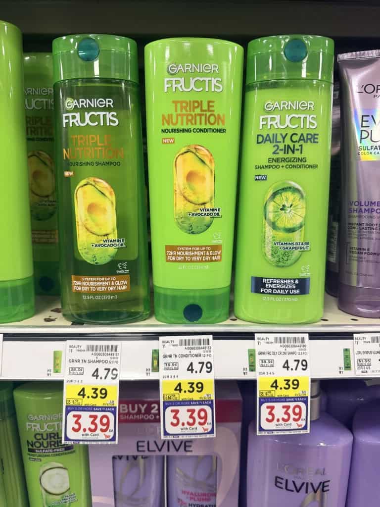 garnier fructis hair kroger shelf image (6)