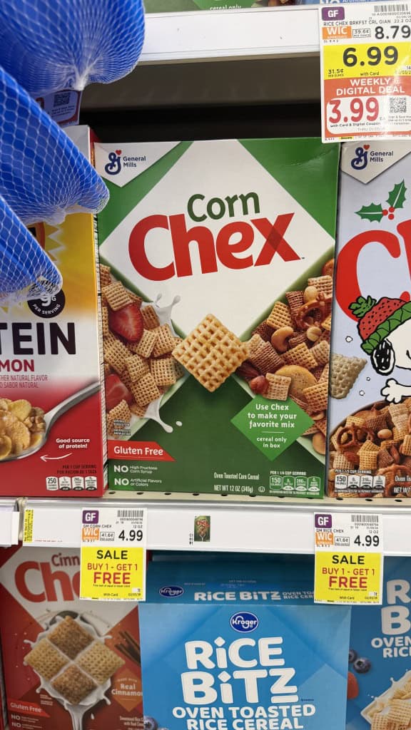 gm chex cereal kroger shelf image (2)