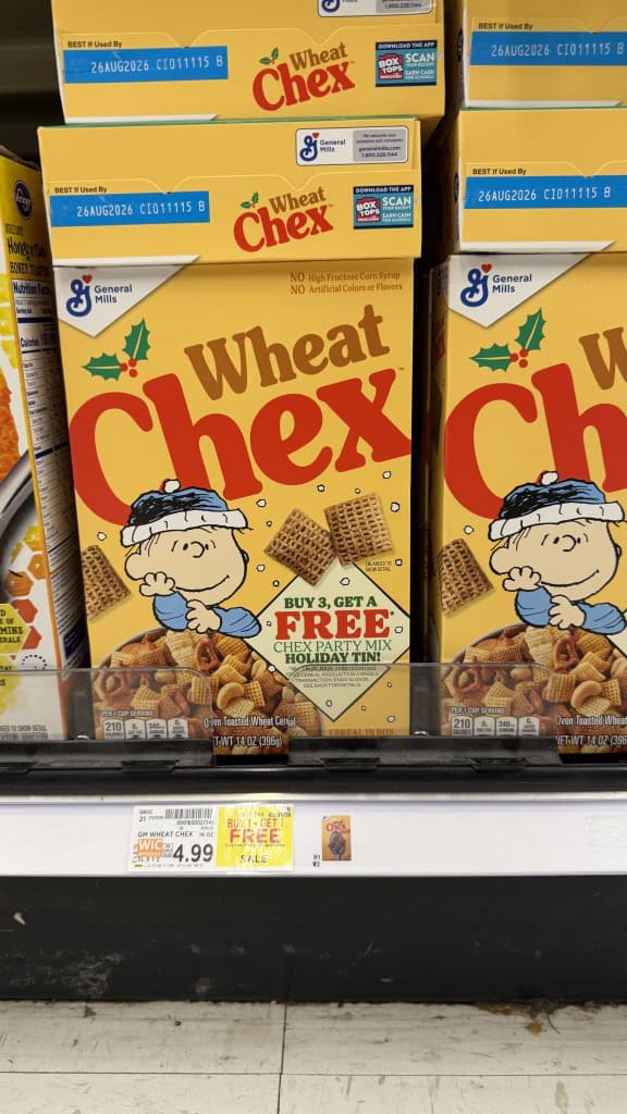 gm chex cereal kroger shelf image (2)