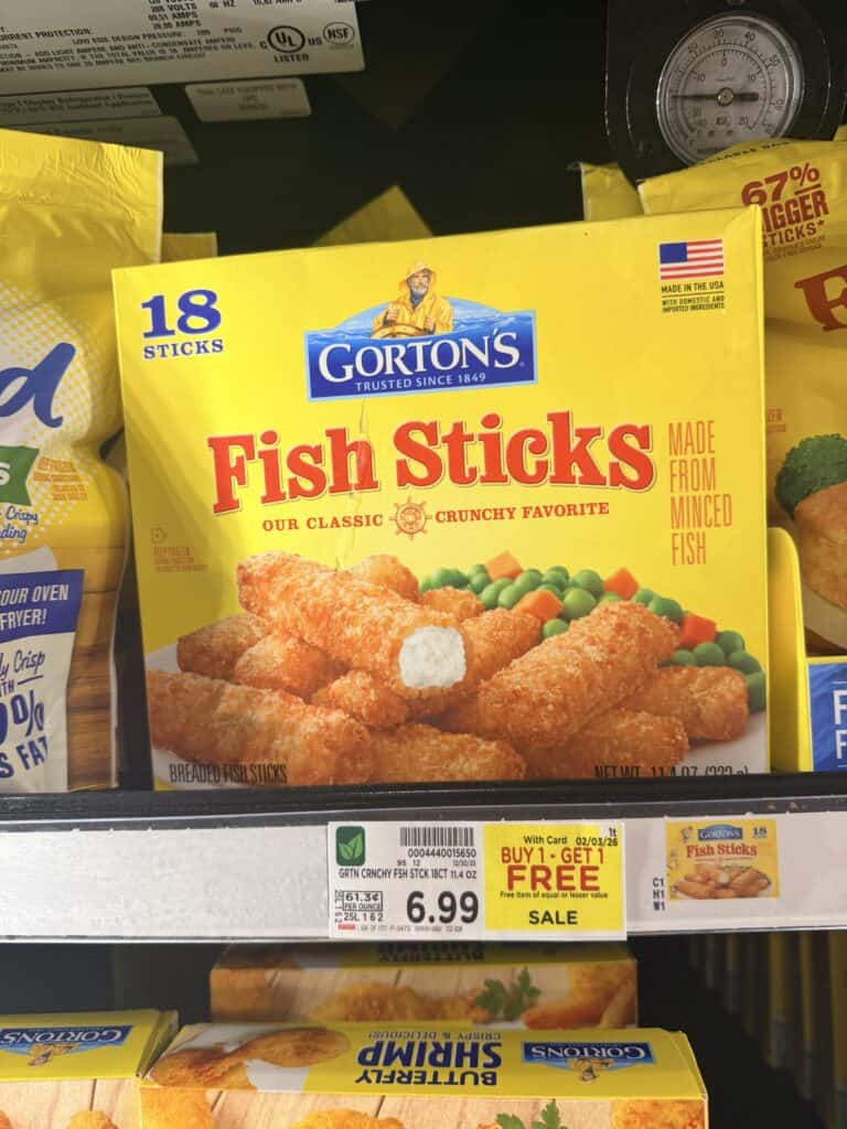 gorton's seafood kroger shelf image (1)