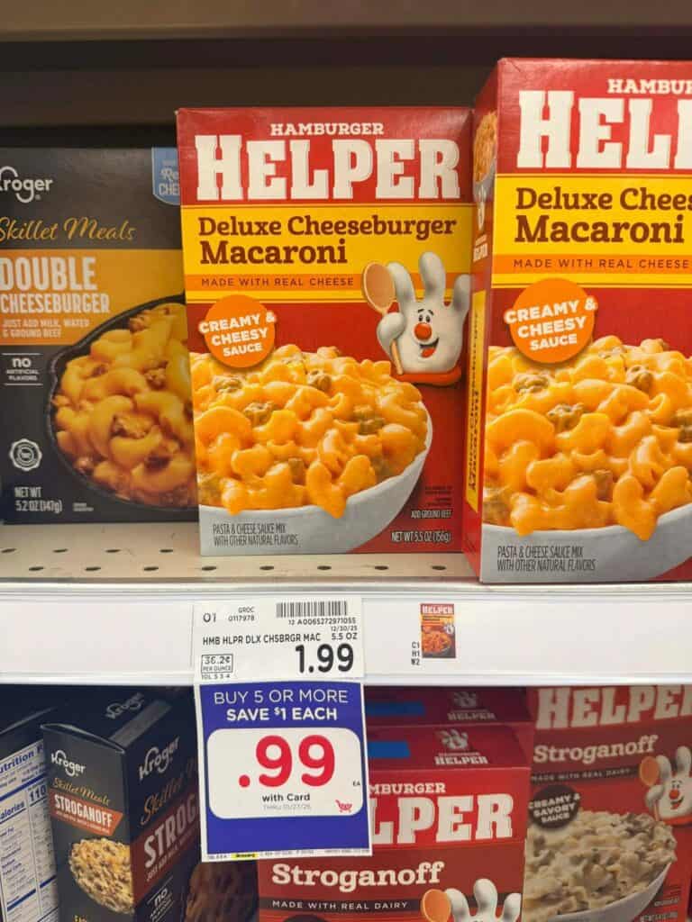 helper meal kroger shelf image 8