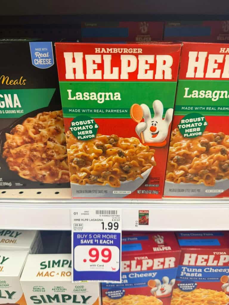 helper meal kroger shelf image 8