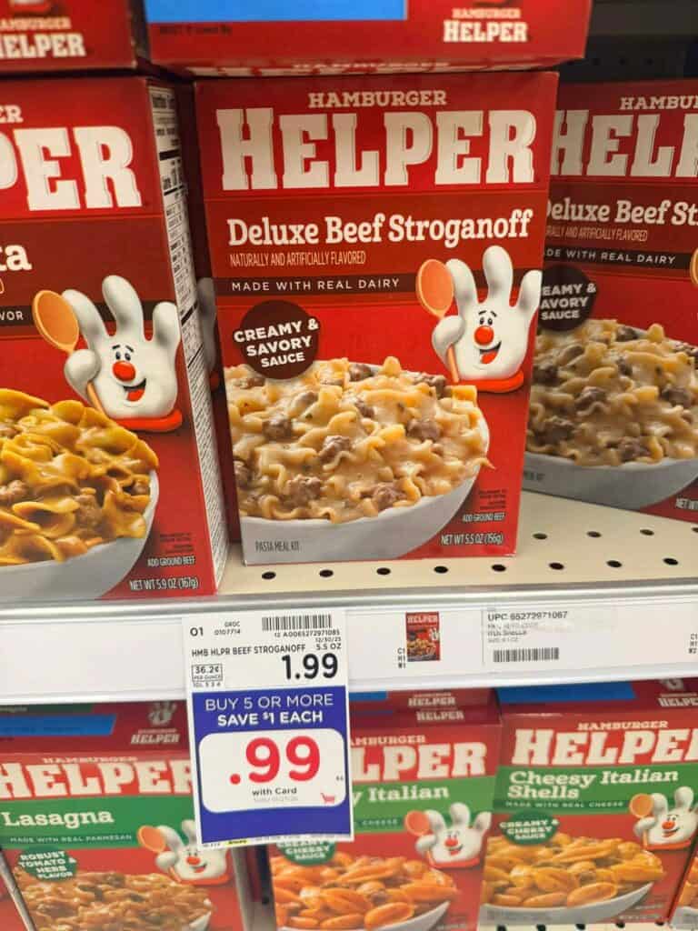helper meal kroger shelf image 8