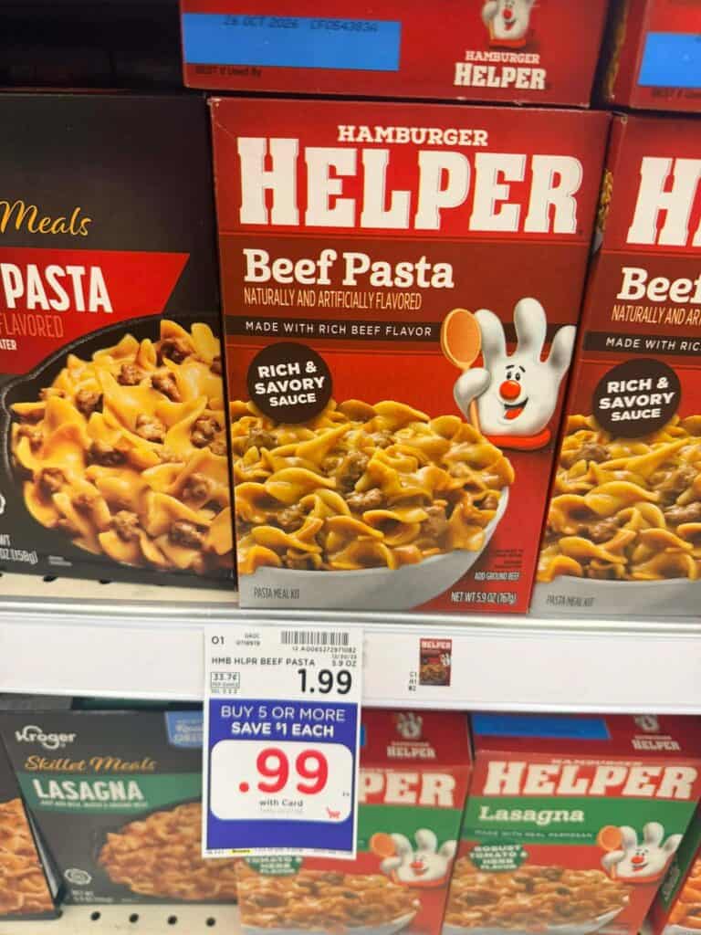 helper meal kroger shelf image 8