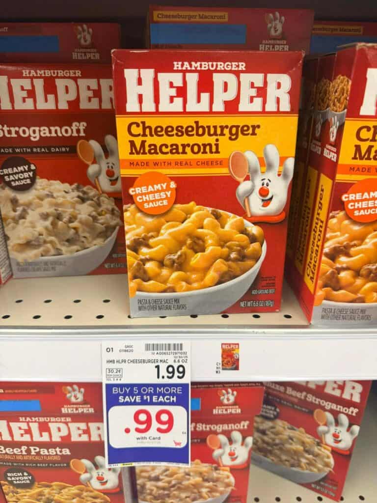 helper meal kroger shelf image 8
