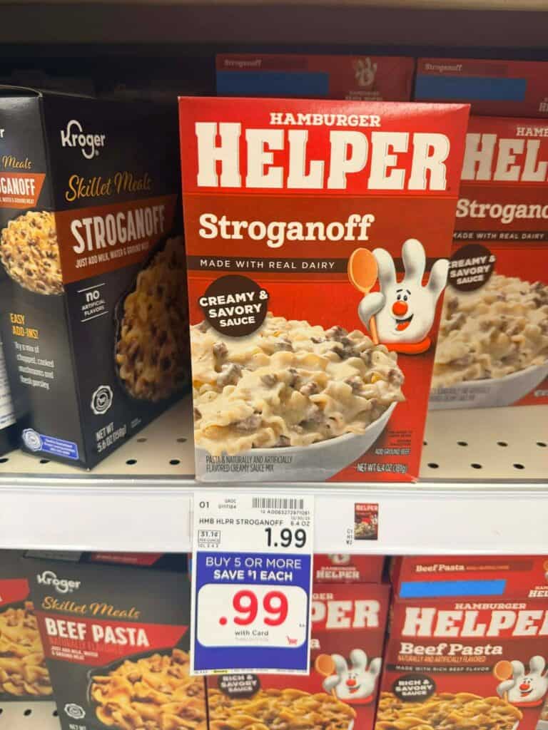 helper meal kroger shelf image 8