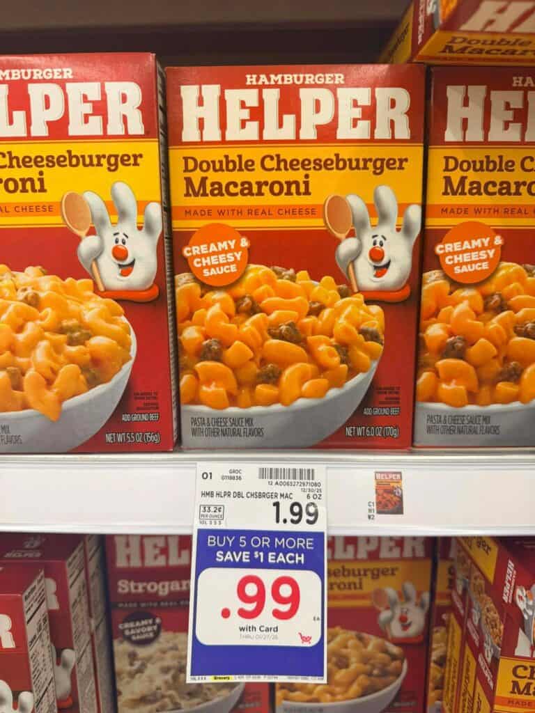 helper meal kroger shelf image 8