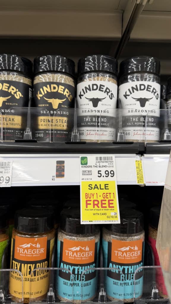 kinder seasoning kroger shelf image (1)
